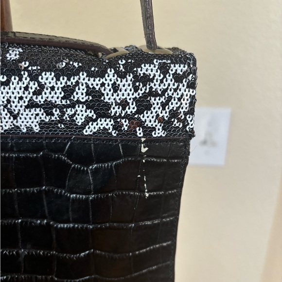 BCBGMaxazria sequin shoulders bag - Picture 7 of 7